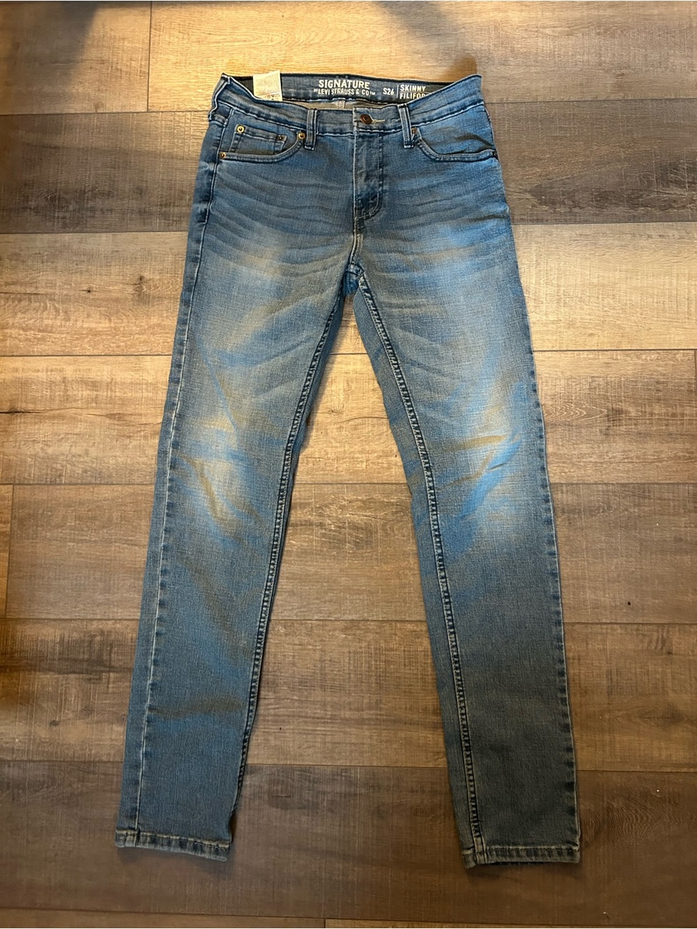 Signature by Levi Strauss Light Blue Skinny Jeans